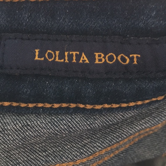 Lucky Lolita Jeans Rough Hem Boot Cut 4 / 27 - Picture 14 of 14